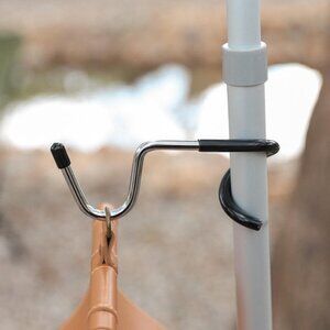 Tent Light Camping Hanger S Shape Lamp Hanger Versatile Light Pole Hooks 4 Pcs